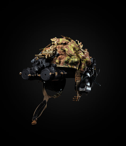 IRREGULAR OAKLEAF HELMET SCRIM