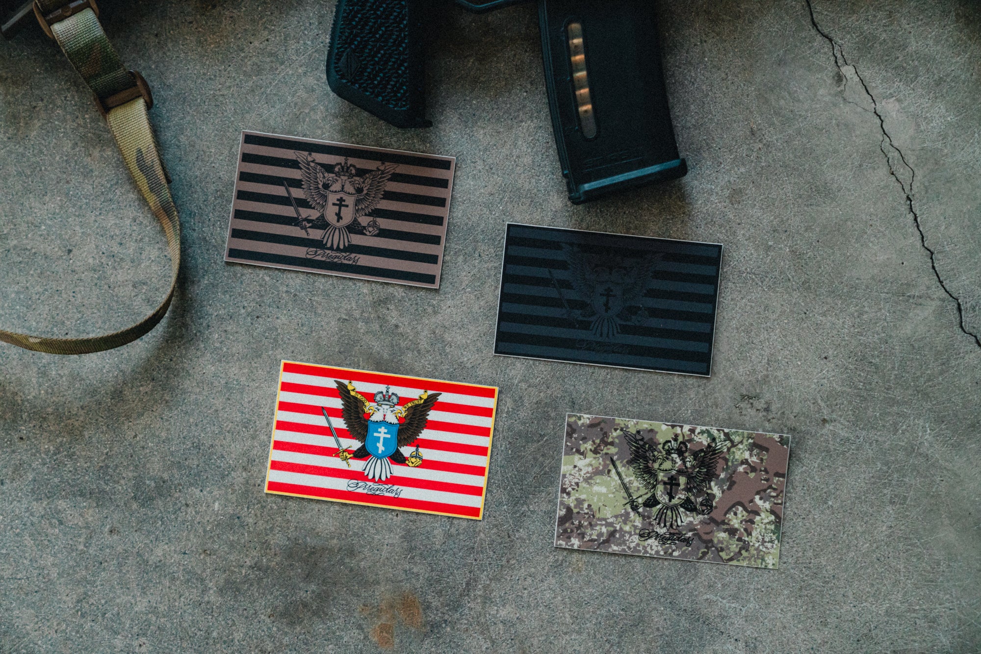 MAKE AMERICA HOLY STICKER PACK ☦️ 🇺🇸 – SC IRREGULARS