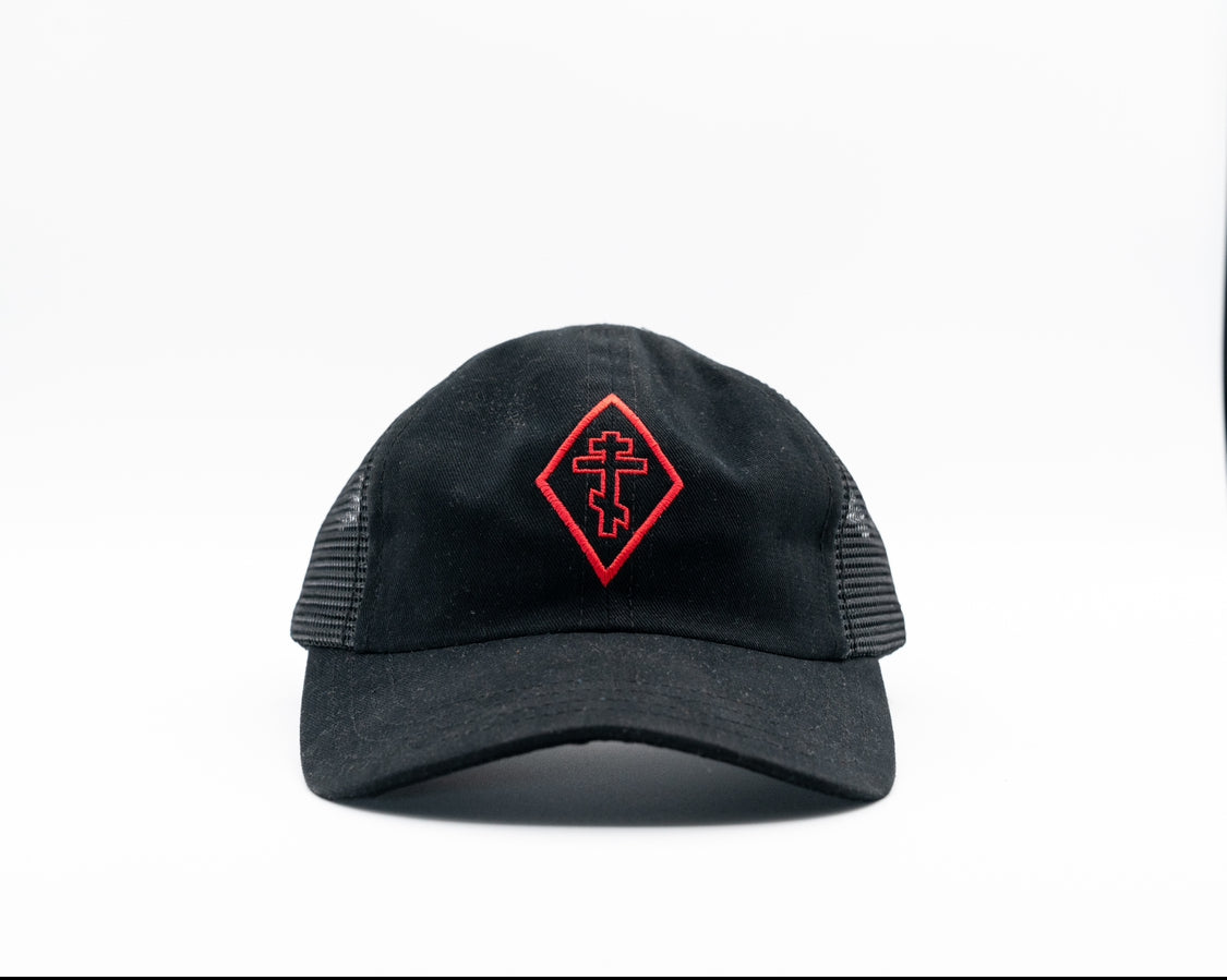 ON THE MARK mesh back dad hat
