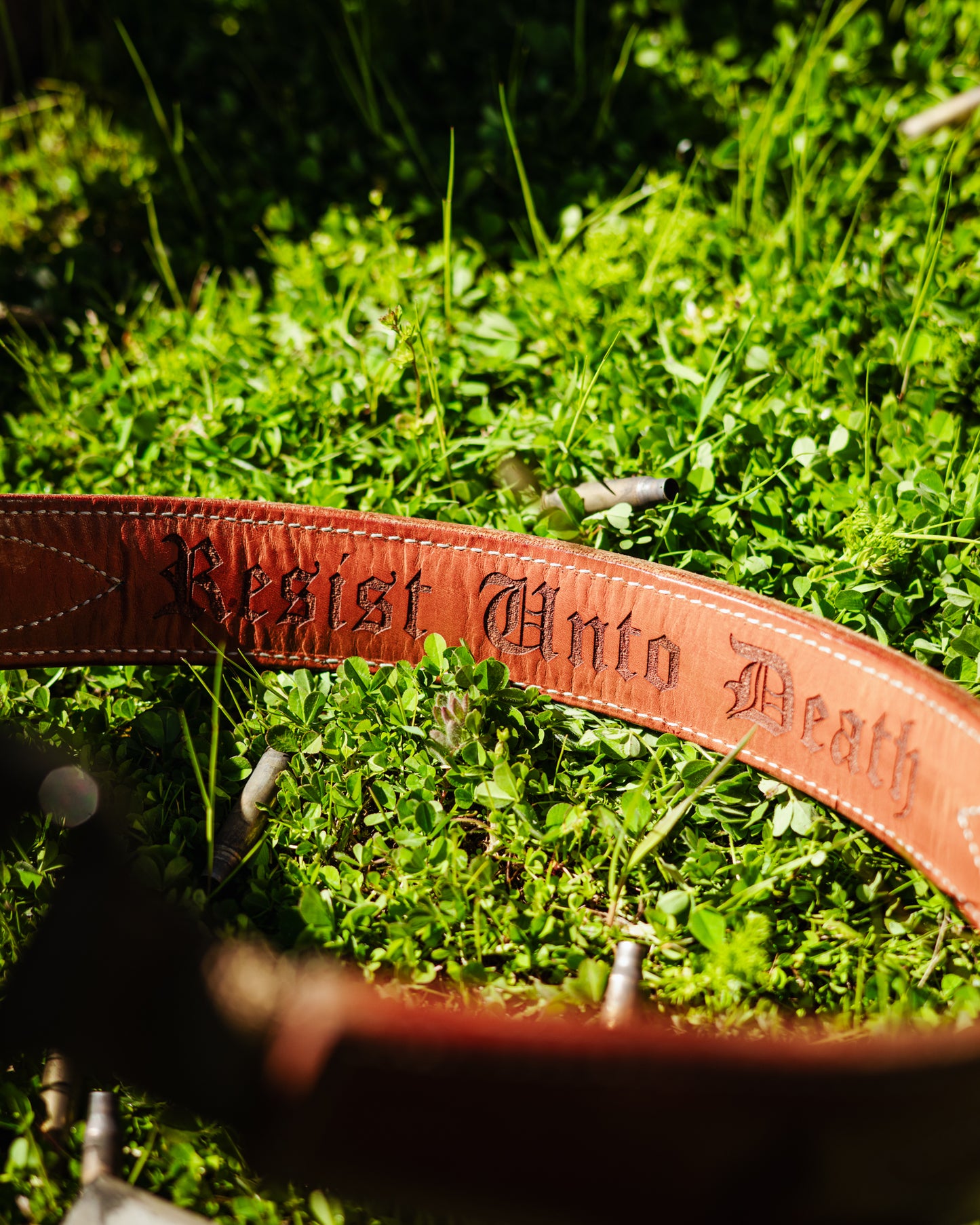 HERITAGE LEATHER BELT 2 LAYER