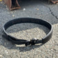 HERITAGE LEATHER BELT 2 LAYER