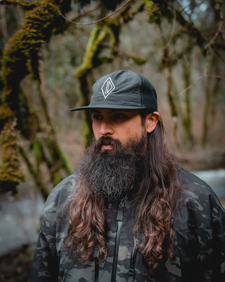 ID mesh back pack hat
