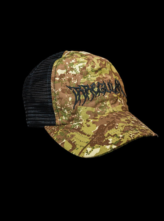 IRREGULAR DISRUPTIVE HEAVY mesh back dad hat