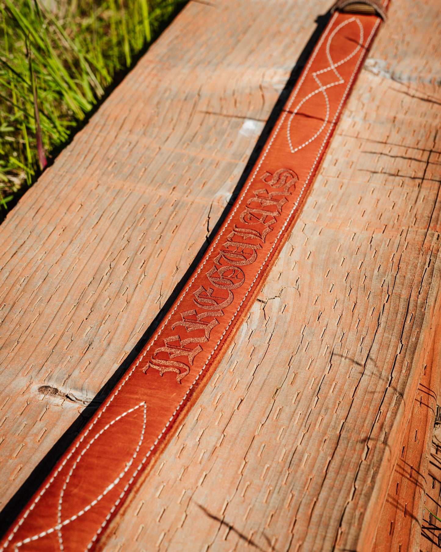 HERITAGE LEATHER BELT 2 LAYER