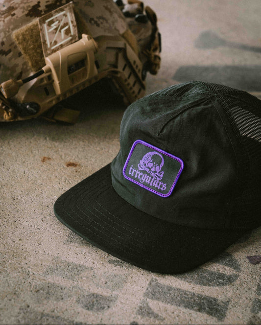 DEATH CONQUERED mesh back pack hat