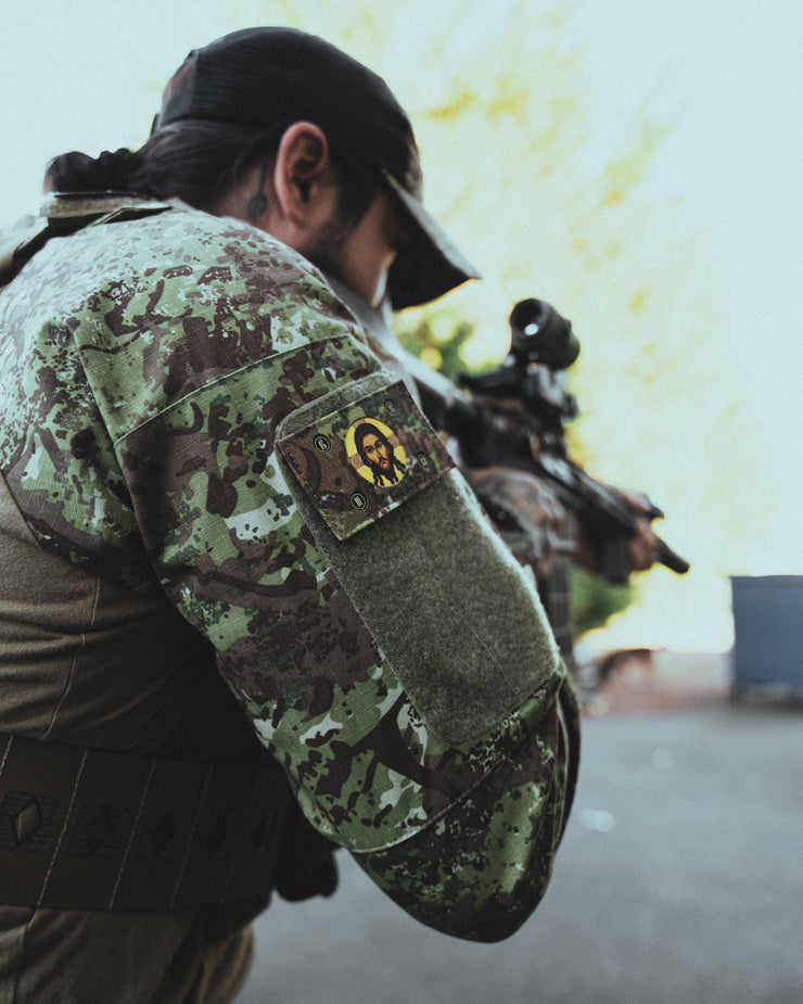 Holy Face Flag Patch