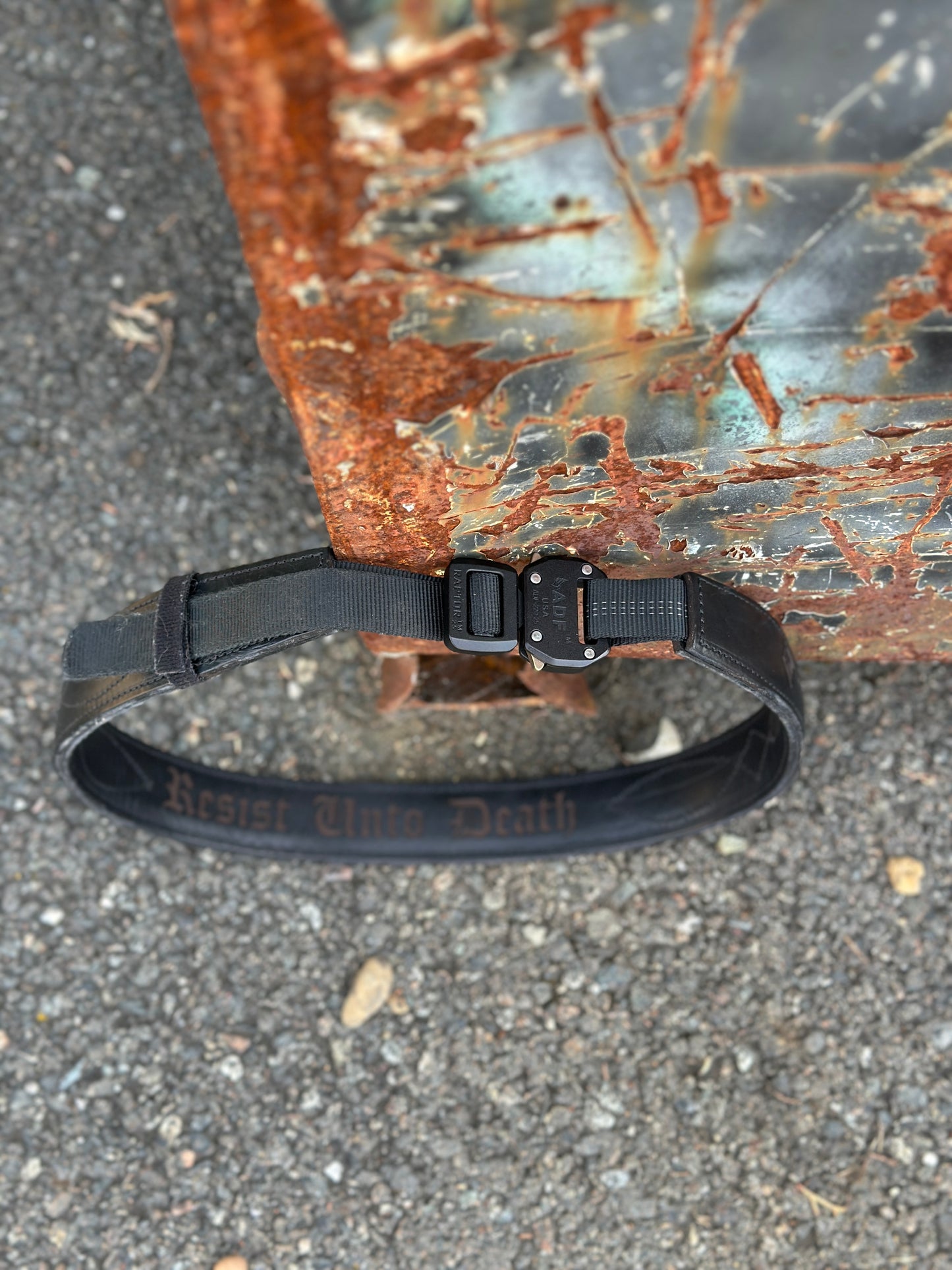 HERITAGE LEATHER BELT 2 LAYER