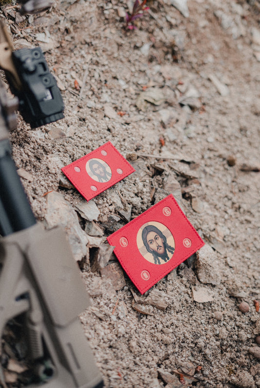 Holy Face Flag Patch